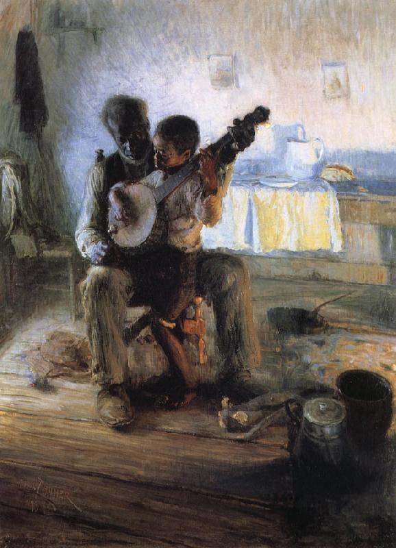 Henry Ossawa Tanner The Banjo Lesson China oil painting art